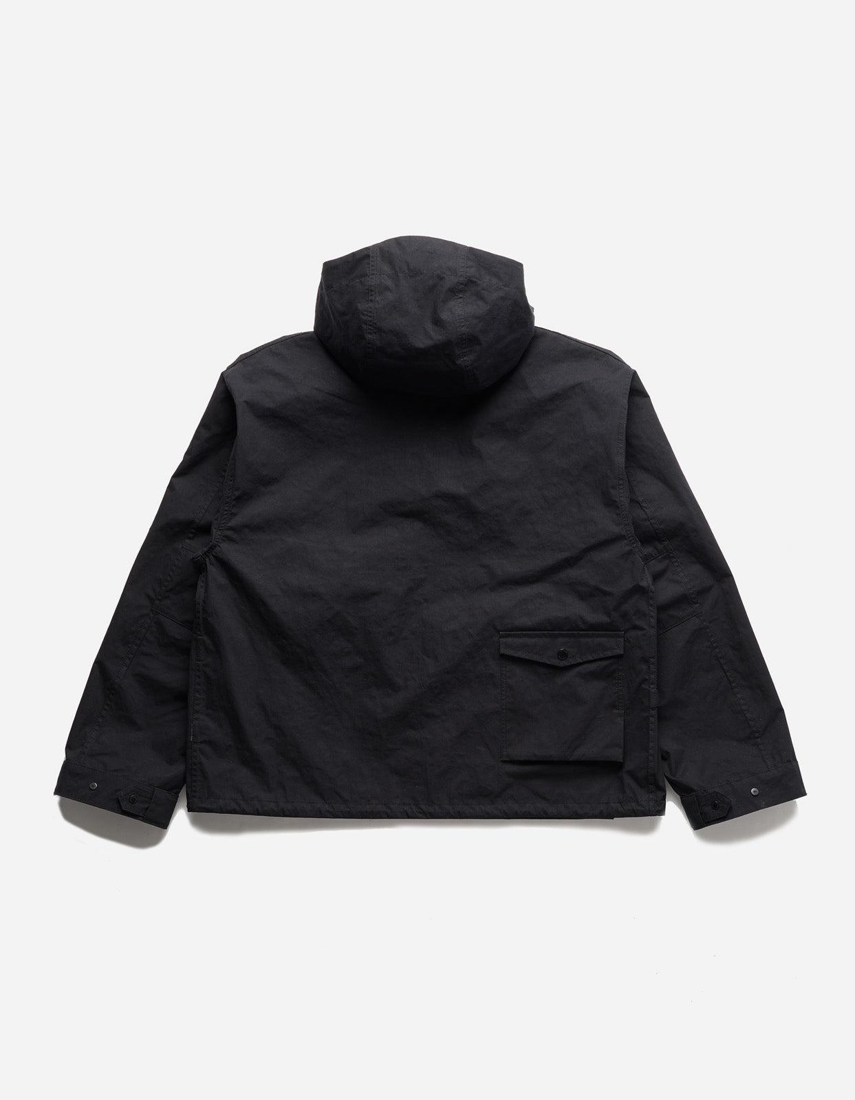 5033 Oversized Monk Snoparka Black
