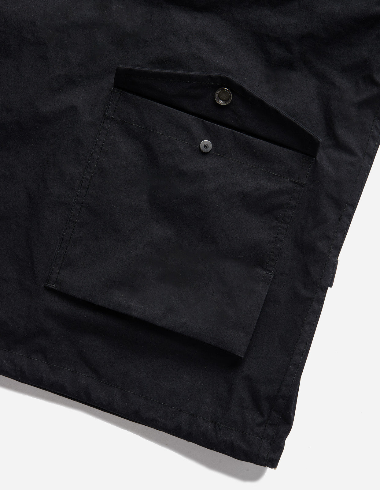 5033 Oversized Monk Snoparka Black