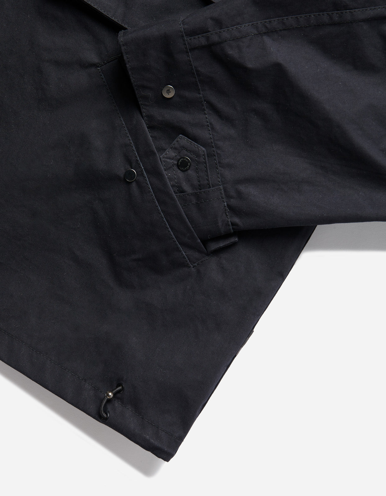 5033 Oversized Monk Snoparka Black