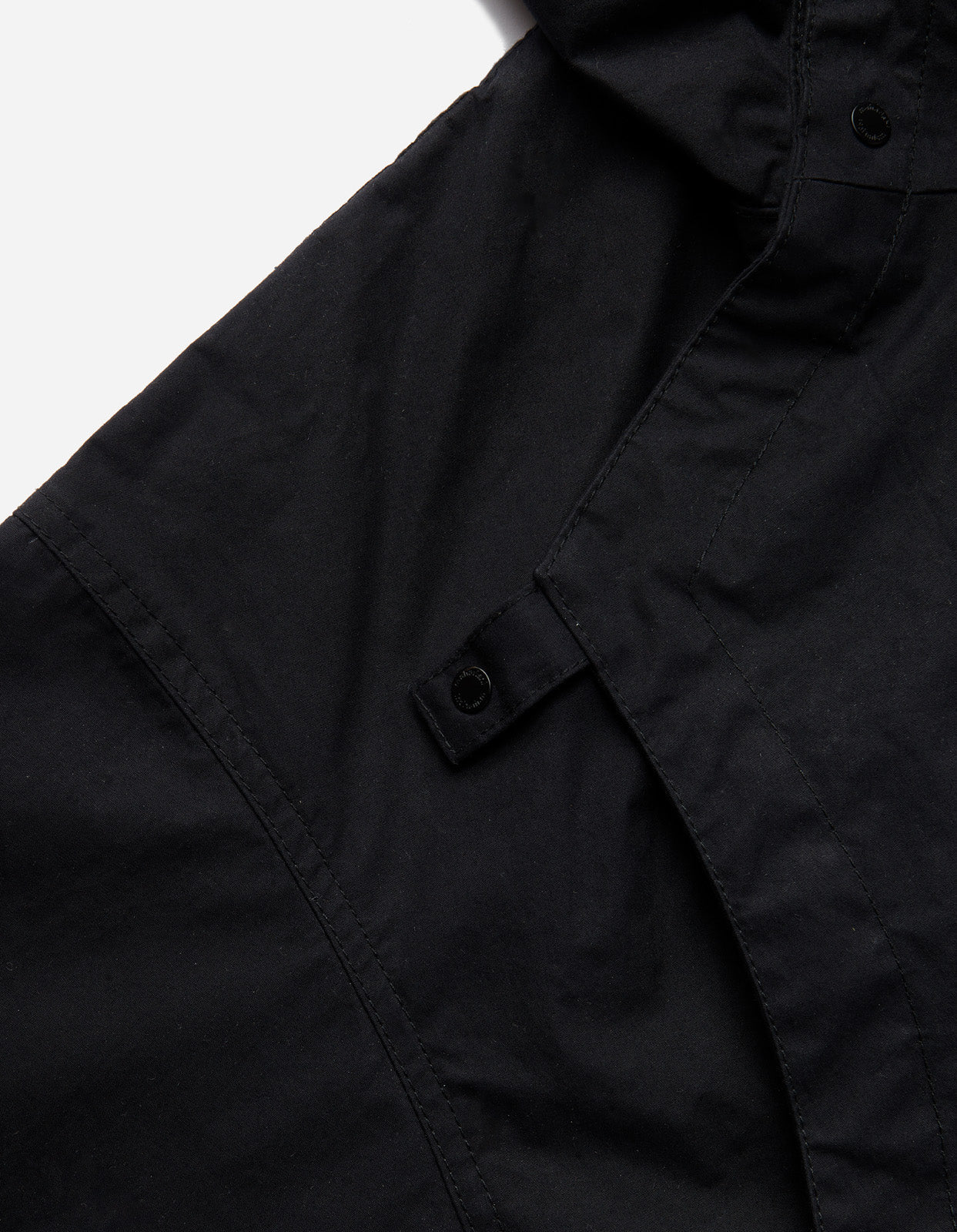 5033 Oversized Monk Snoparka Black
