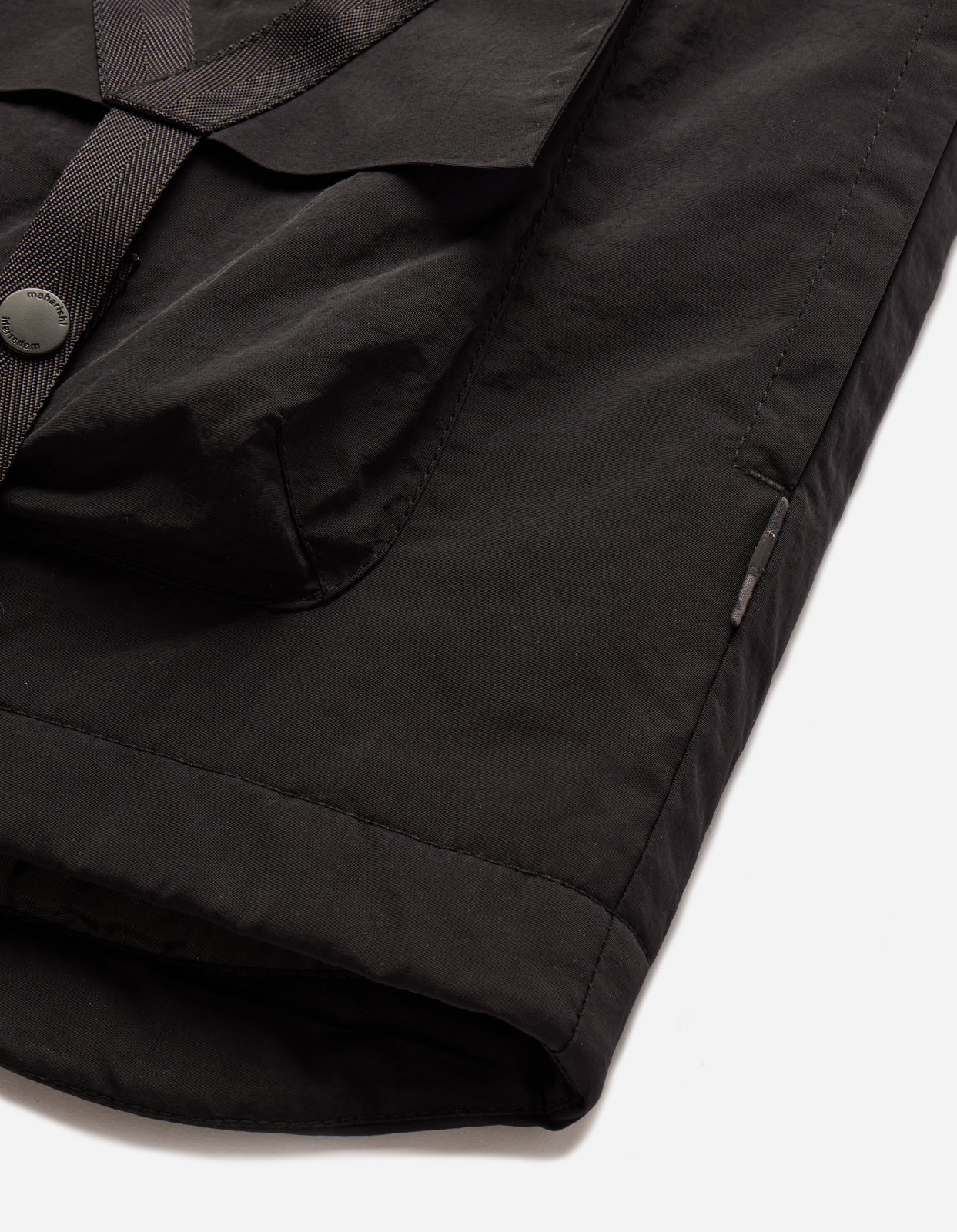 5038 Veg Dyed Tech Cargo Vest Black