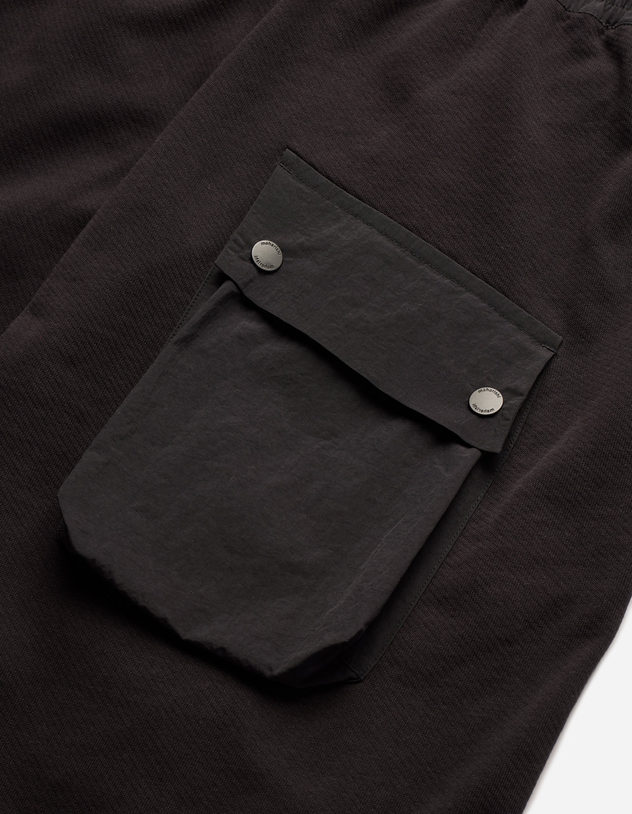5044 Asym Articulated Sweatpants Black