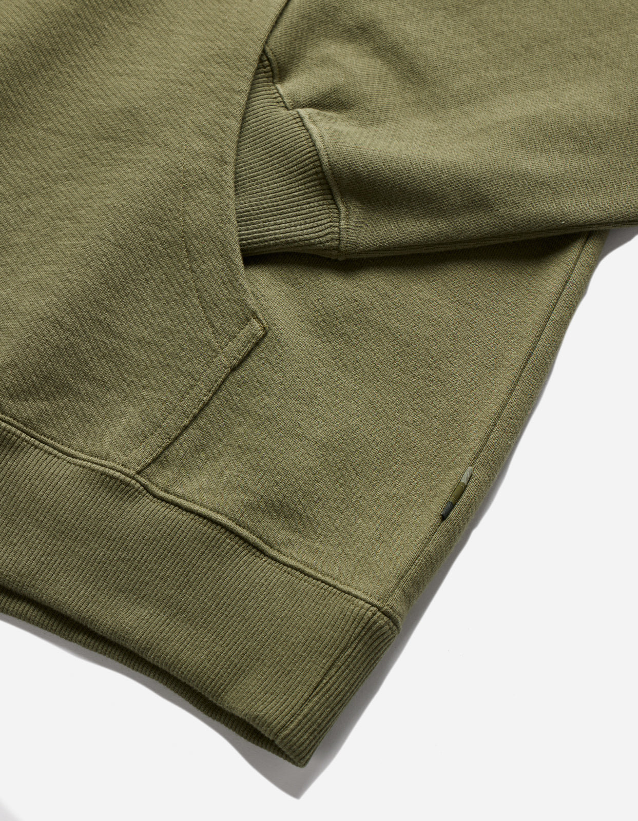 5075 Dragon Bamboo Hooded Sweat Olive OG-107F