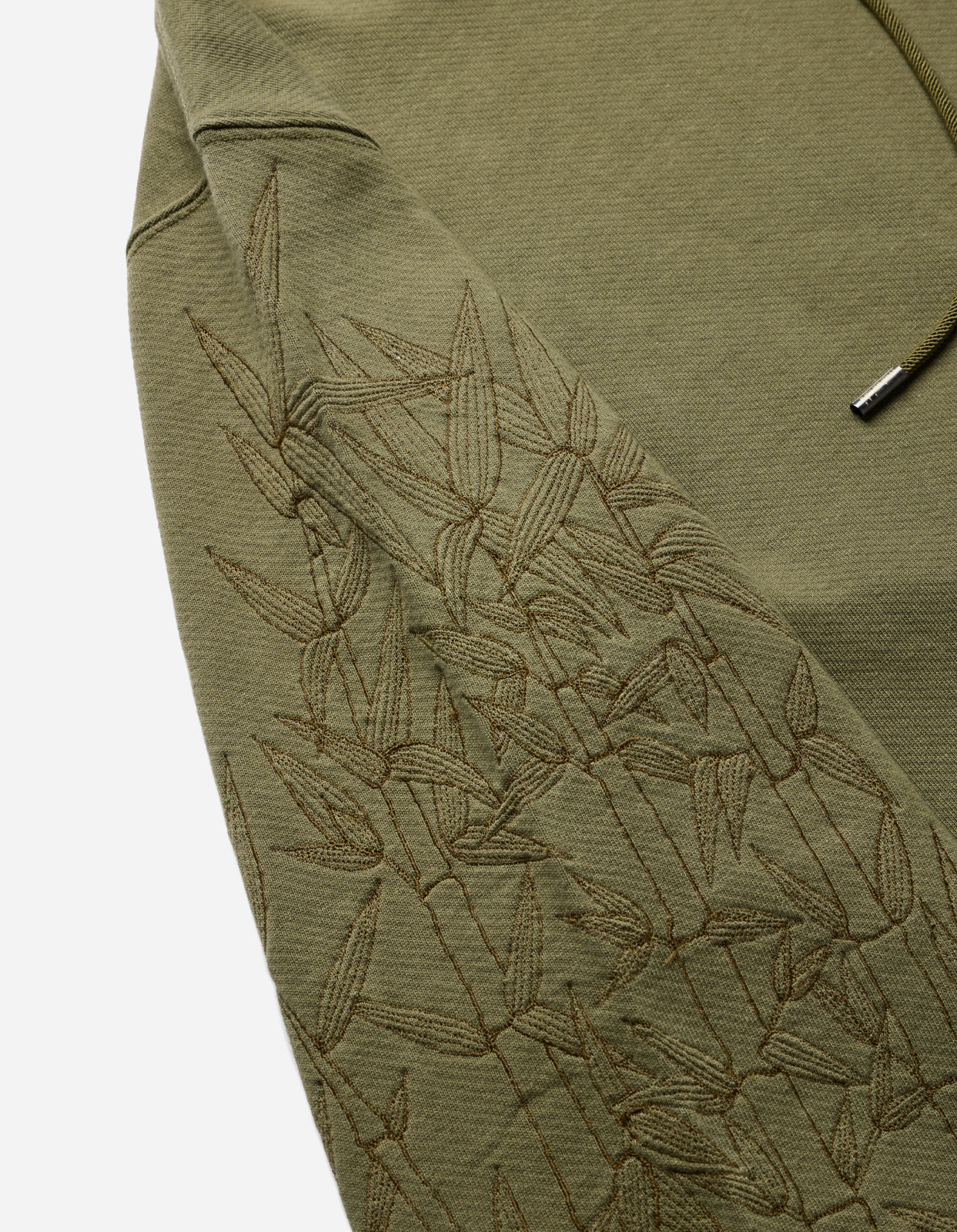 5075 Dragon Bamboo Hooded Sweat Olive OG-107F