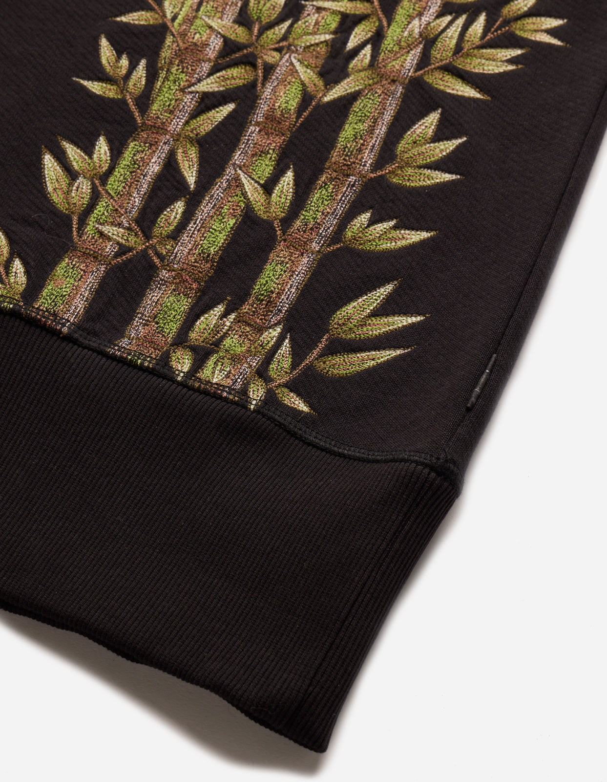 5079 Bamboo Vintage Crew Sweat Black