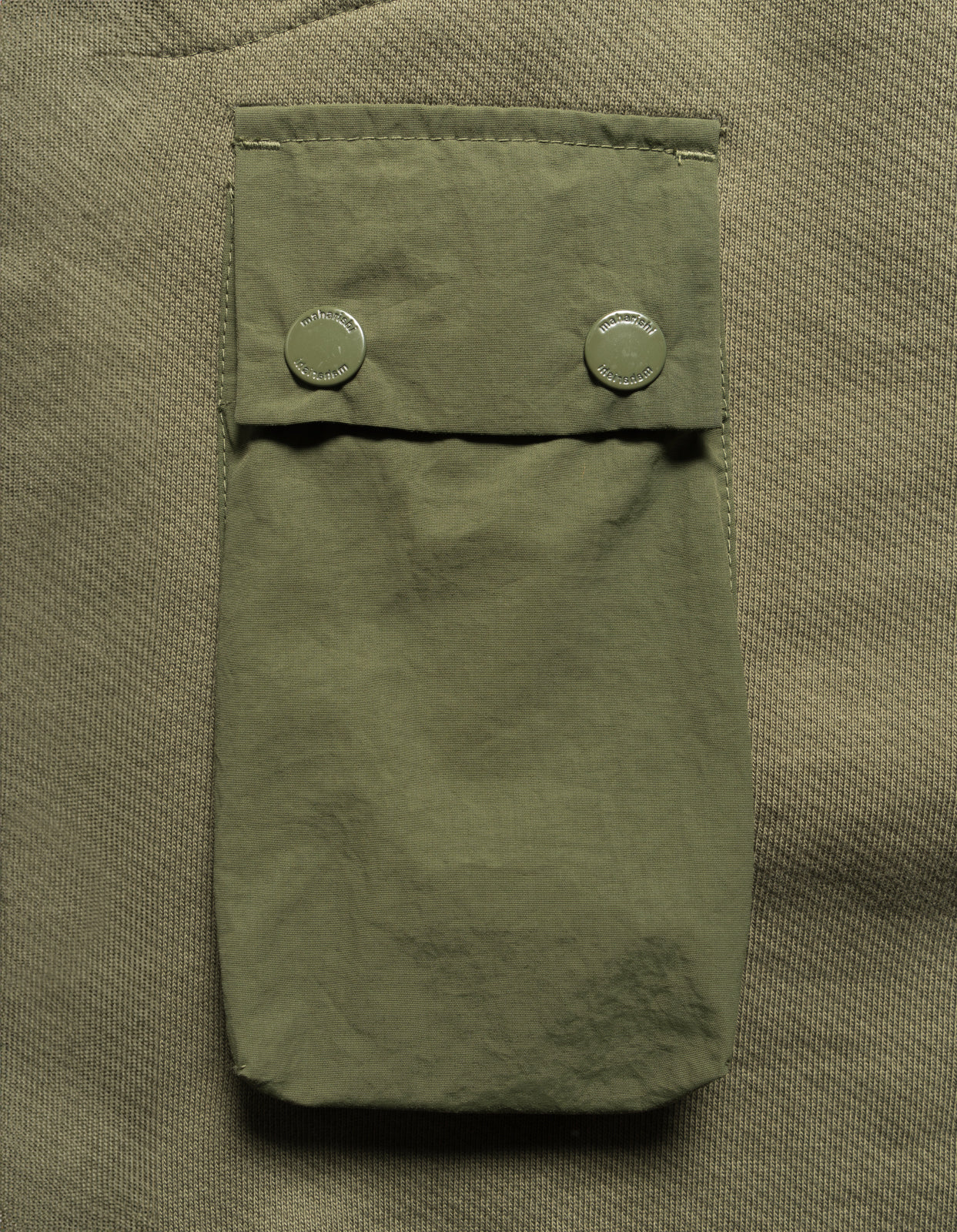 5044 Asym Articulated Sweatpants Olive OG-107F